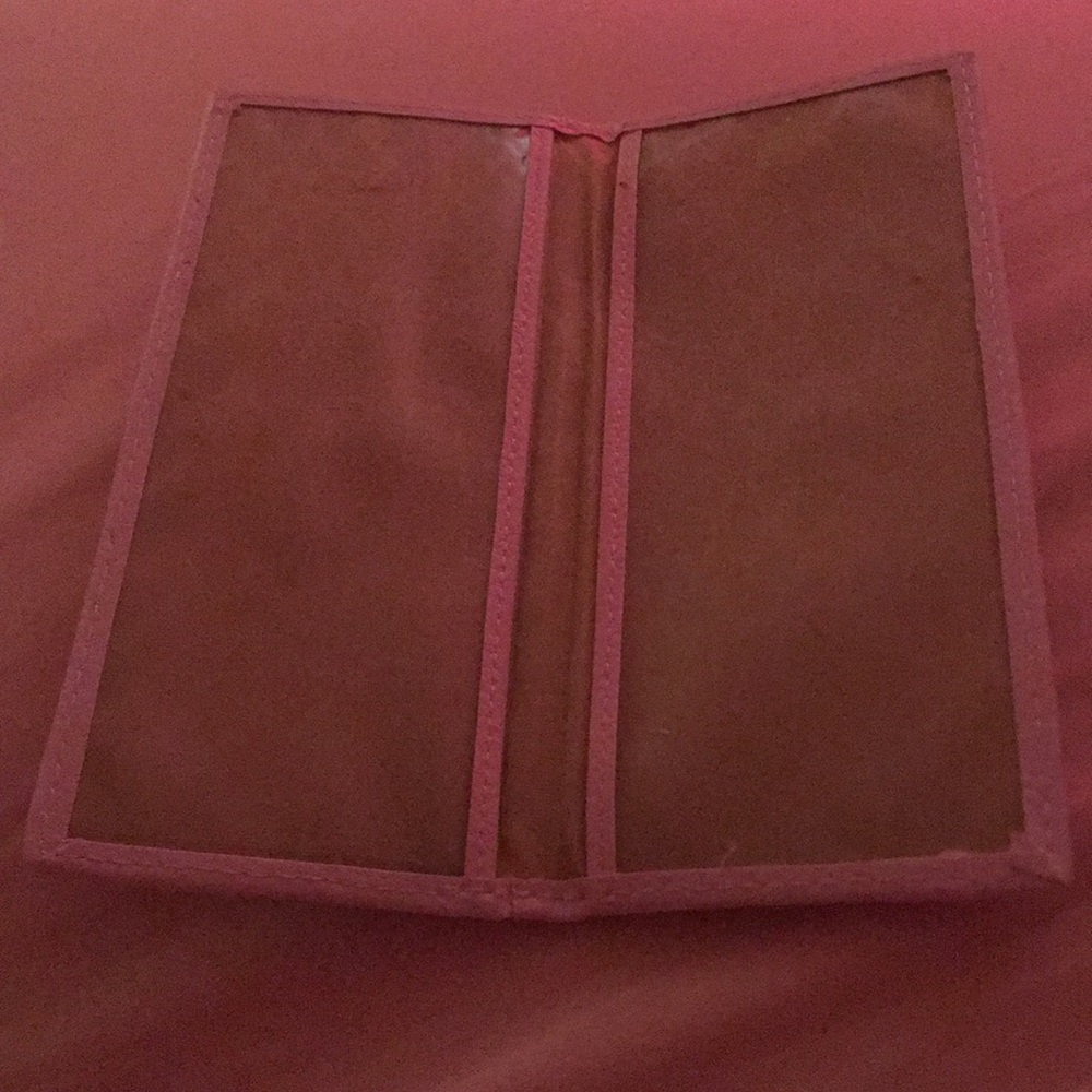 Baby Pink Coach Wallet💖 with checkbook holder - Picture 6 of 8